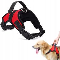 SZELKI DLA PSA MOCNE BEZUCISKOWE LEKKIE WYTRZYMAŁE Z UCHWYTEM ROZMIAR XL