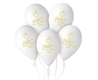 balony 30cm premium pierwsza komunia św. (kielich) 5szt.  gs110/pkki