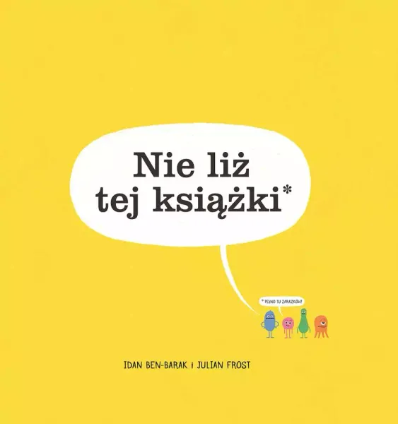 Nie liż tej książki zdjęcie 1