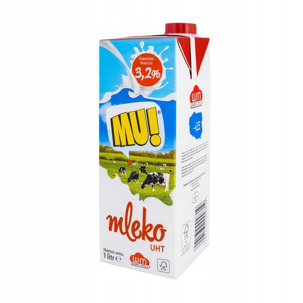 Mleko UHT 1l 3.2% MU! x12 zdjęcie 2