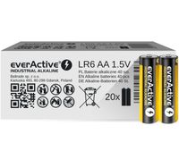 40x BATERIE ALKALICZNE EVERACTIVE INDUSTRIAL AA R6 LR06