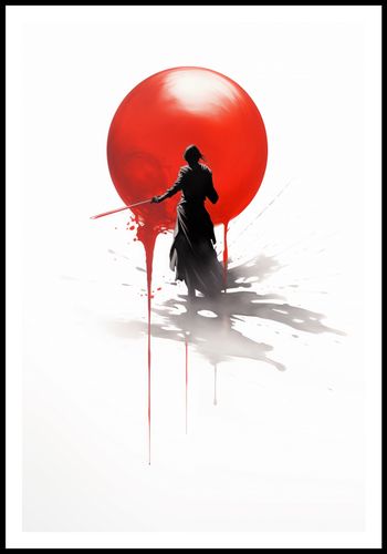 Plakat 61x90,5cm Samotny Samuraj na Arena.pl