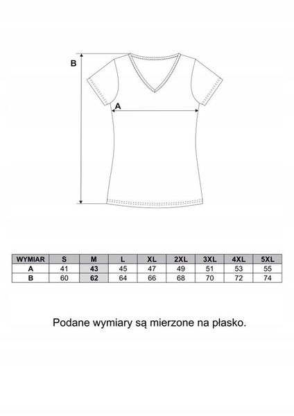 T-SHIRT DAMSKI BAWEŁNIANY KRÓTKI RĘKAW KOSZULKA DEKOLT V MORAJ R.L BASIC zdjęcie 3