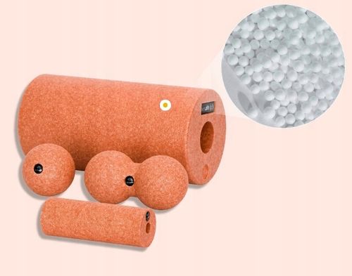 ZESTAW ROLLERÓW DO MASAŻU WAŁEK DUŻY MAŁY PIŁKA POJEDYNCZA DUOBALL EPP 4W1 na Arena.pl
