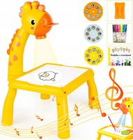 PROJEKTOR RZUTNIK DO NAUKI RYSOWANIA Stolik Edukacyjny Slajdy Do Malowania