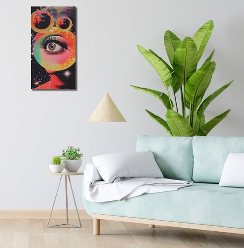 Obraz 30x60cm Oko w Kosmosie na Arena.pl