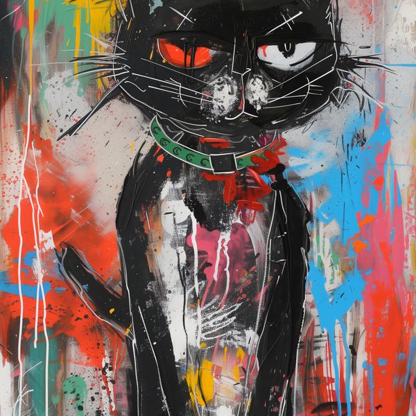 Plakat 50x50cm Gburowaty Kiciak zdjęcie 1