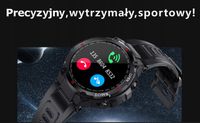 SMARTWATCH Prezent KOMUNIA Chłopca Młodzieżowy Sport FB SMS Rozmowy