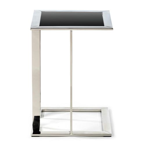 Stolik pomocnik Sawa Silver Black 40 cm na Arena.pl