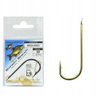 Haczyk Haczyki KAMIKAZE ROUND Nr 8 (10szt) ZŁOTE