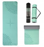 Mata do ćwiczeń z pamięcią kształtu 182x61x0,8cm + Paski + pokrowiec HMS