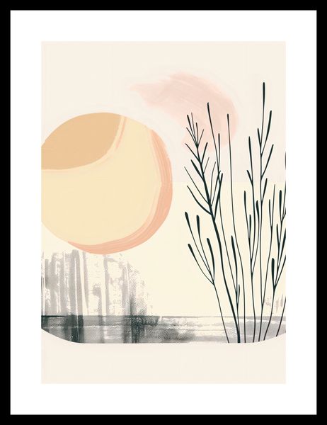 Plakat 50x70cm Pastelowy Wschód zdjęcie 3