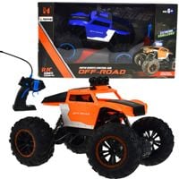 SAMOCHÓD ZDALNIE STEROWANY TERENOWY LED AUTO AKU