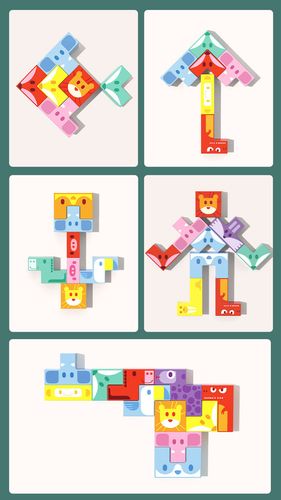 gra logiczna zręcznościowa klocki balansujący statek arka noego tetris na Arena.pl