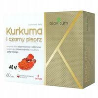 Colfarm Kurkuma i czarny pieprz kapsułki 60 sz. Data ważności:31.03.2028 r.
