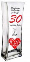 Wazon prezent na rocznica ślubu 10,20,30,40,50