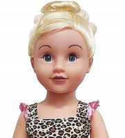 SMILY PLAY Duża lalka dla dzieci chodząca 70 cm księżniczka długie włosy