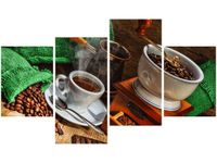 140CM 70 OBRAZ KAWA NATURALNA ŚCIENNY