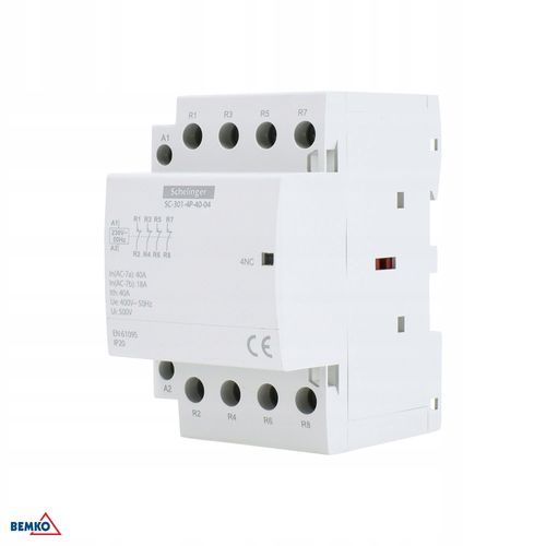 Stycznik modułowy SC301 4P 40A TYP 04 4R SCHELINGER na Arena.pl