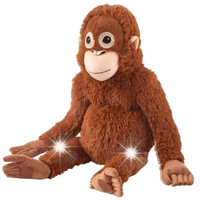 Małpa Duży Orangutan Maskotka 60 cm Pluszak Przytulanka Rzepy Ręce Nogi