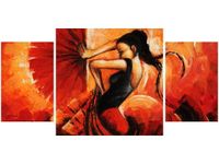 80X40CM HISZPAŃSKIE BOLERO TRÓJ OBRAZ