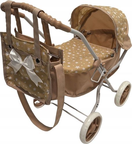 WÓZEK WÓZECZEK DLA LALEK GŁĘBOKI GONDOLA + TORBA na Arena.pl