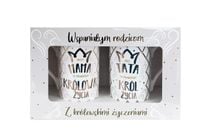 kubek komplet mama/tata korona q 898