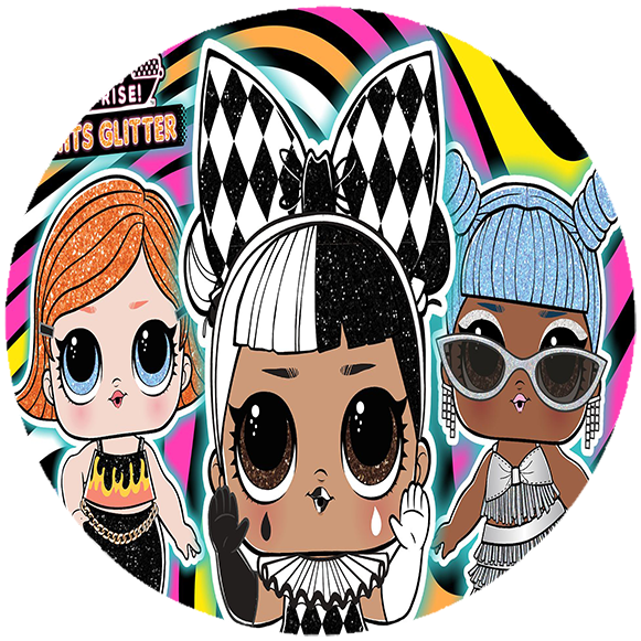 Opłatek na tort lol Suprise zdjęcie 1