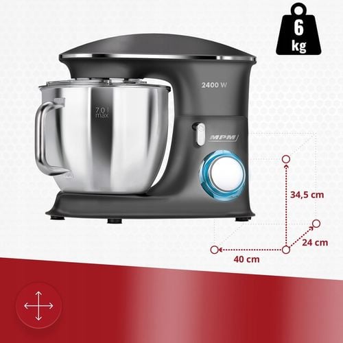 Robot planetarny kuchenny 2400W MPM MRK-23 na Arena.pl