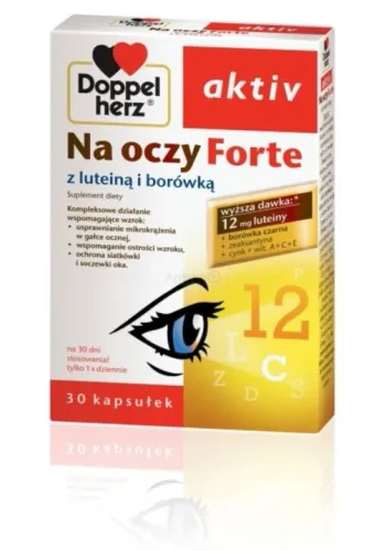 Doppelherz aktiv Na oczy Forte, kapsułki, 30 szt. na Arena.pl