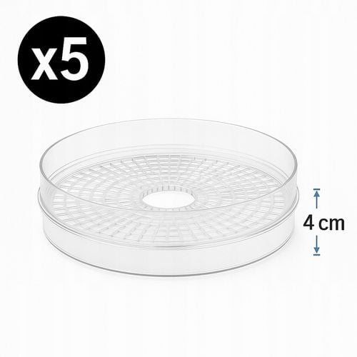 SUSZARKA SPOŻYWCZA DO GRZYBÓW OWOCÓW WARZYW REGULACJA 5 POZIOMÓW 600W na Arena.pl