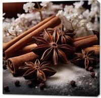 Obraz 100x100cm Aromatyczna Symfonia