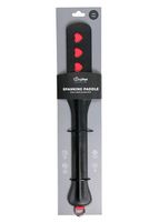 pejcz-long leather paddle with heart