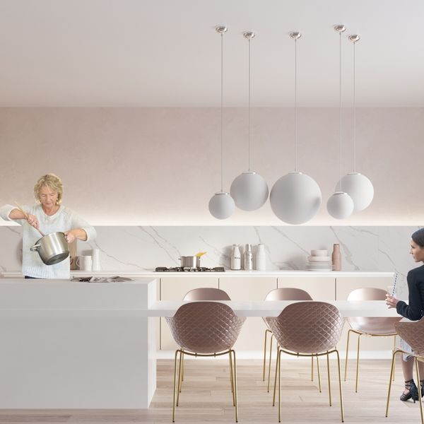 Lampa wisząca UGO 30 chrom zdjęcie 7