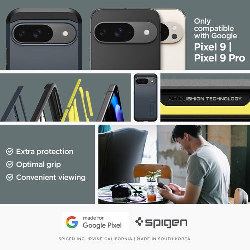 spigen tough armor google pixel 9 / 9 pro metal slate na Arena.pl