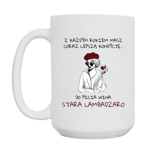 KUBEK "STARA LAMBARDZIARO" Wzór - Duży 450 ml na Arena.pl