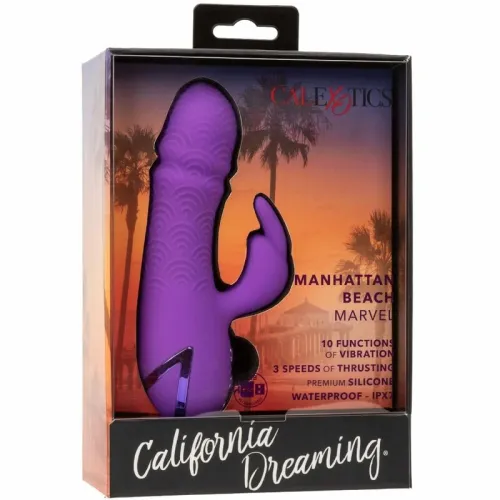 calexotics manhattan beach marvel fioletowy stymulator podwojny ipx7 na Arena.pl