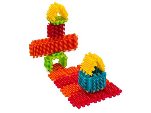 DLA DZIECI KLOCKI KONSTRUKCYJNE, WAFLE,140 ELEMENTÓW na Arena.pl