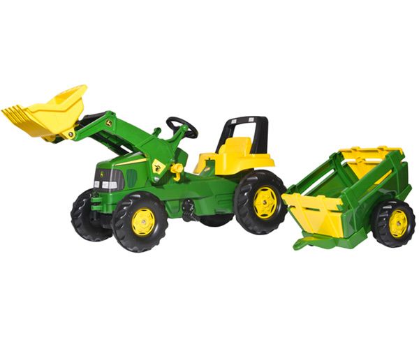 Rolly Toys Traktor John Deere z Przyczepą zdjęcie 2