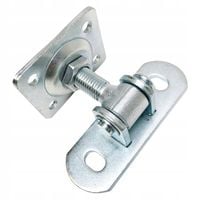 Zawias regulowany M16 dwustronny zawiasy do furtki bramy 60x75