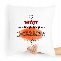Poduszka Prezent Dla Wójta Wójt Idealny Z Nadrukiem Ze Zdjęciem