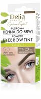 DELIA Najlepsza pudrowa henna do brwi Eyebrow Expert 4g, 5.0 JASNY BRĄZ