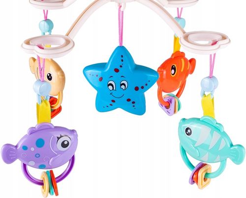 KARUZELKA KARUZELA DO ŁÓŻECZKA Z PROJEKTOREM I PILOTEM DLA DZIECI na Arena.pl