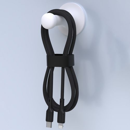 Kabel przewód USB-C - iPhone Lightning 30W 2m - czarny na Arena.pl