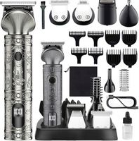 TRYMER GOLARKA DO STRZYŻENIA GOLENIA BRODY WŁOSÓW ZESTAW XXL USB 16W1