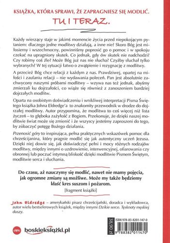 Przenosić góry - John Eldredge - oprawa miękka na Arena.pl