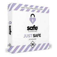 Safe - Condoms Just Safe Standard (36 Pcs)