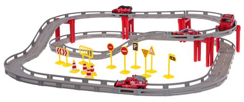 WYŚCIGOWY TOR STRAŻACKI DLA MAŁYCH KIEROWCÓW na Arena.pl
