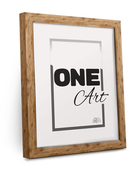 Wyjątkowa ramka Hekla 40x60 MDF plakat naturalny 1szt. zdjęcie 2