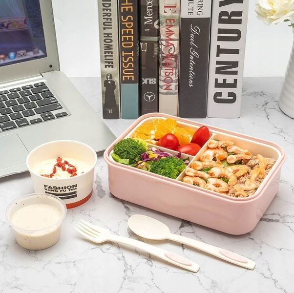 Śniadaniówka Szkoły Lunchbox Pracy Pojemnik Box Bento z Zastawa stołowa zdjęcie 6